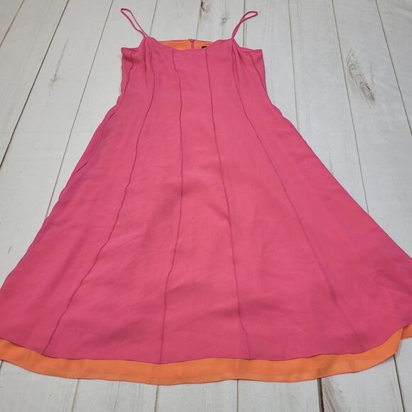 Tommy Hilfiger vintage 2000s y2k silk cami dress layered airy barbie - Picture 2 of 11